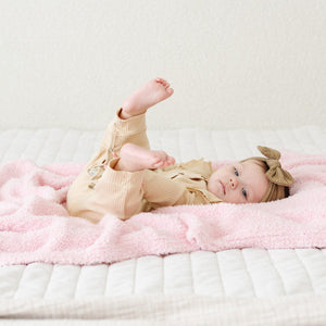 Bamboni® Receiving Blanket 30" x 40" Bamboo Rayon Blend