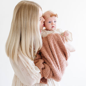Bamboni® Receiving Blanket 30" x 40" Bamboo Rayon Blend