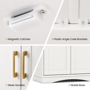 3 in 1 Kids Basketball Hoop with Basketball and Foldable Rim-Beige