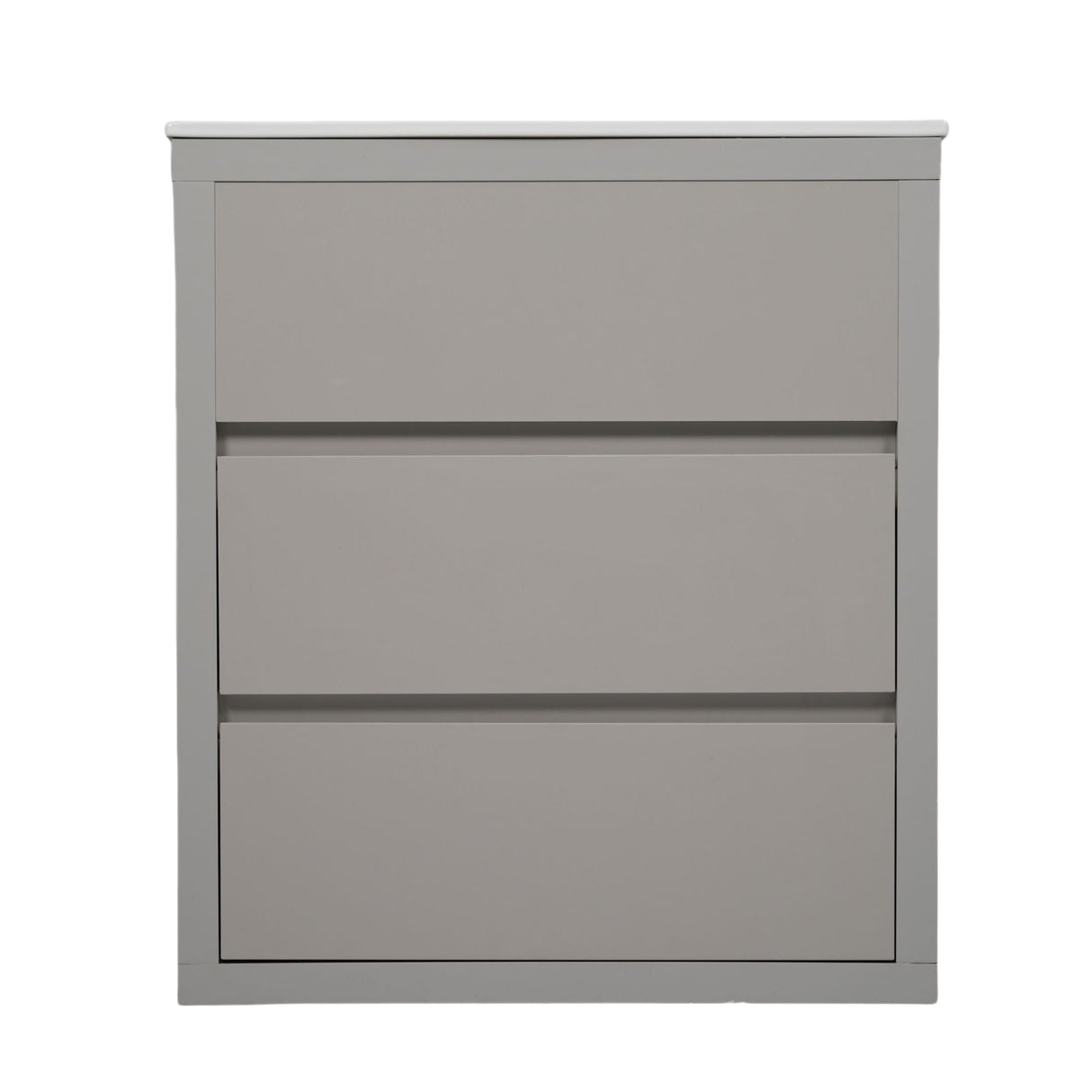Double Sinks Bathroom Vanity Set With 2 Ceramic Basins