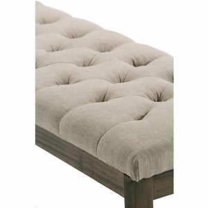 Waverly - Upholstered Tufted Ottoman Bench by Couch.com