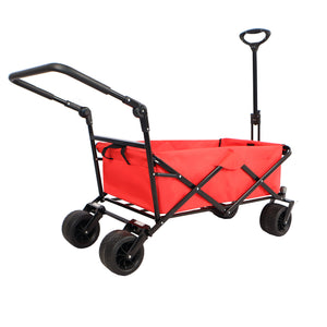 Utility Park Garden Cart Tool Customized Color Folding Camping Trolley Outdoor Picnic Beach Wagon by Couch.com