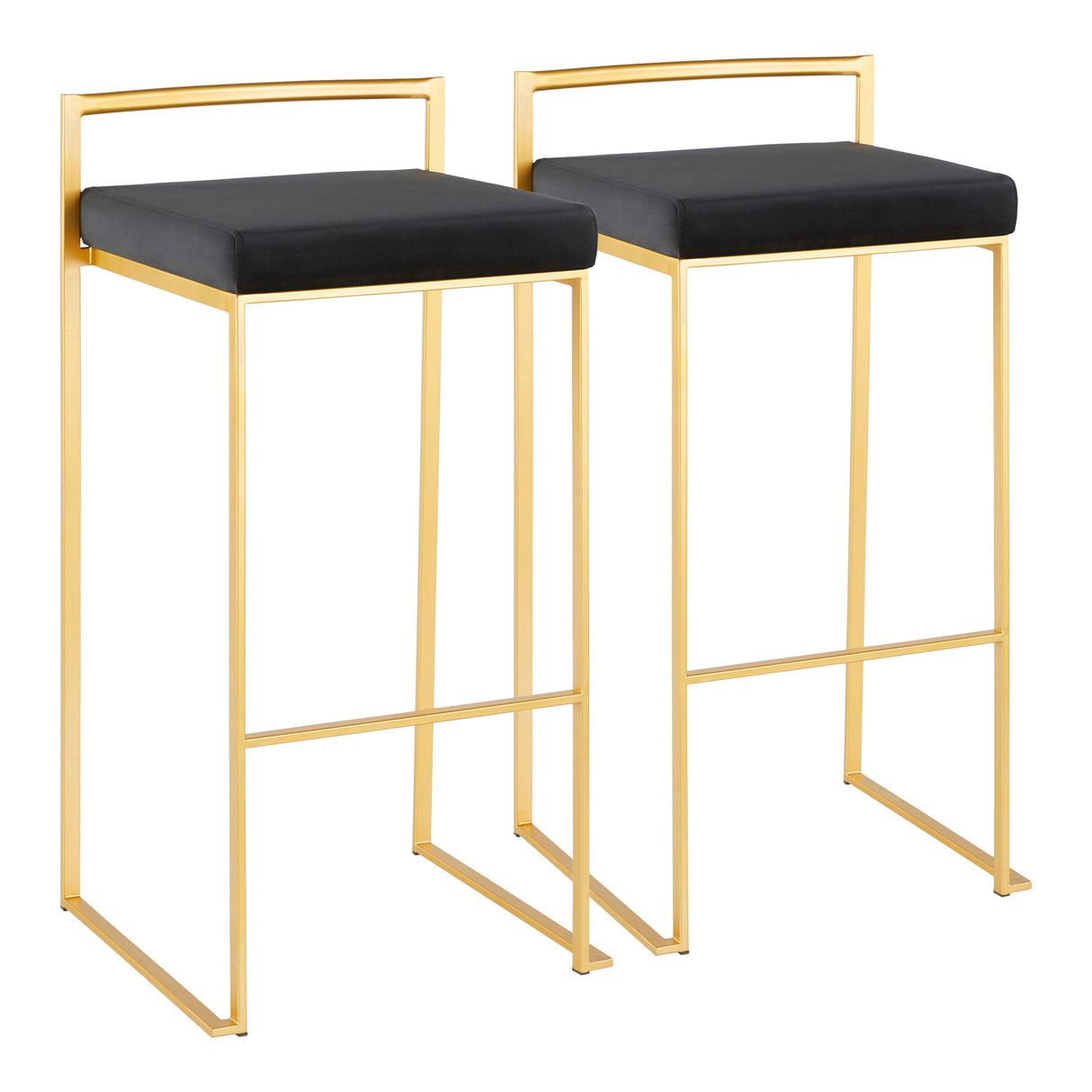 Fuji - Contemporary / Glam & Quality Construction Barstool by Couch.com
