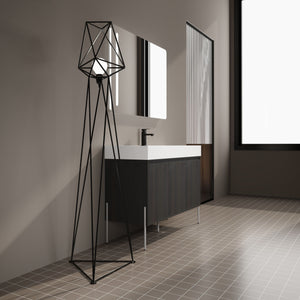 Freestanding Bathroom Vanity With Resin Sink And Storage Cabinet by Couch.com