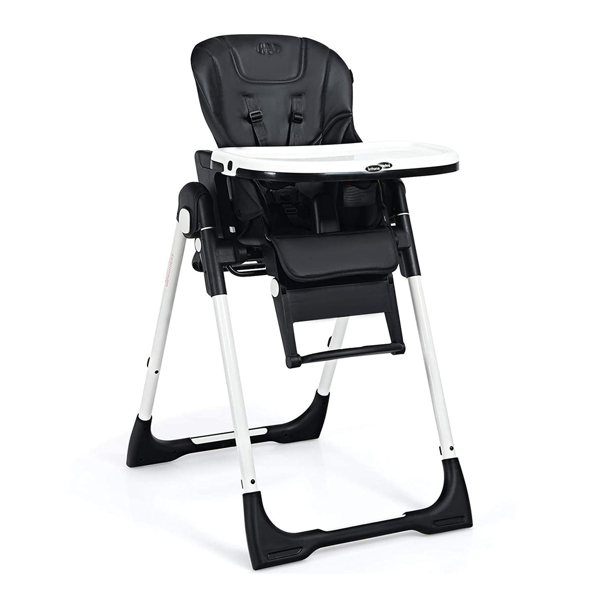 4-in-1 High Chair “Booster Seat with Adjustable Height and Recline-Black