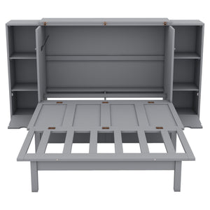 Murphy Bed With Shelves, Drawers And USB Ports by Couch.com