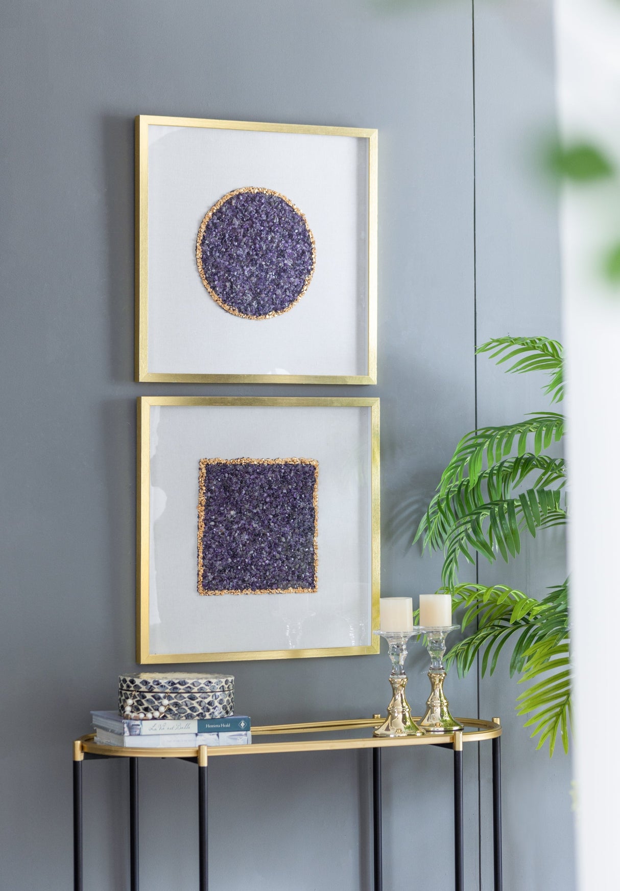The Lillian Améthyste™ Shadow Box Duo