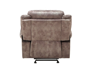 Zubaida - Two Tone Velvet Glider Recliner by Couch.com