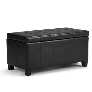 Dover - Upholstered Storage Ottoman Bench by Couch.com