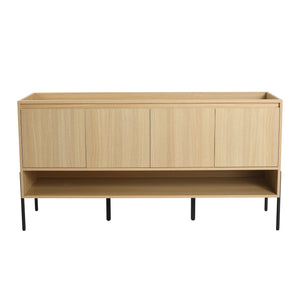 Modern Freestanding Bathroom Vanity With Soft Close Cabinet Doors by Couch.com