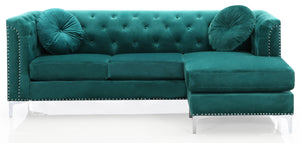 Pompano - Sofa Chaise (3 Boxes) by Couch.com