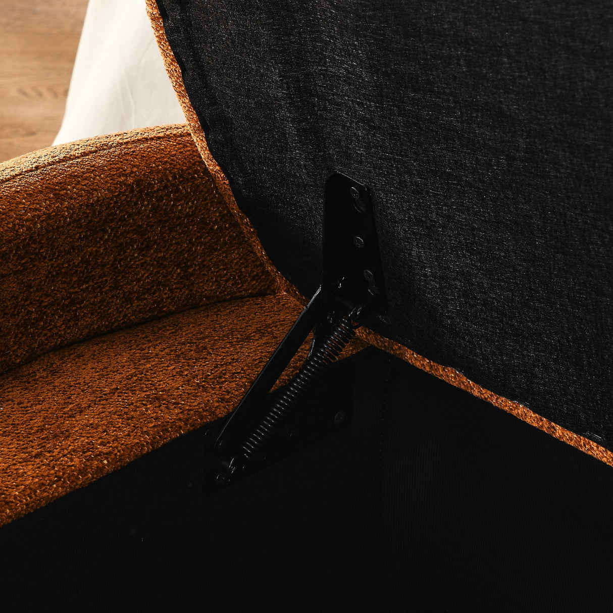 Oval Ottoman Storage Bench Chenille Bench With Large Storage Space For The Living Room, Entryway And Bedroom by Couch.com