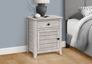 Accent Nightstand, Storage Drawer, Transitional by Couch.com
