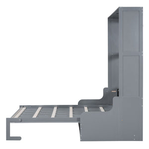 Murphy Wall Bed With Cushion, Space Saving Design, And Construction by Couch.com