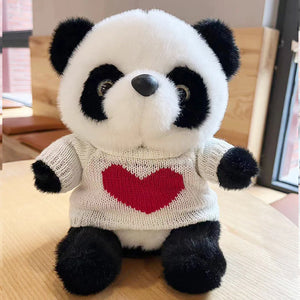 Giant Panda Sweater Plush Toy