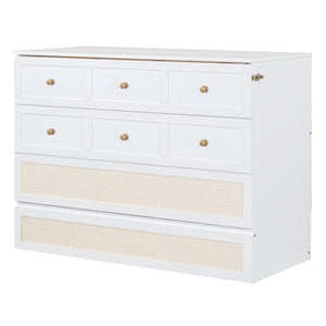 Murphy Bed With Large Drawers, Space Saving Design by Couch.com