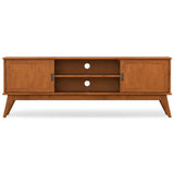 Draper - Handcrafted Mid Century Low TV Media Stand by Couch.com