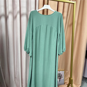 Solid Color Abayas for Women