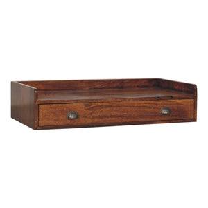 Belmont - Wall Mounted Console Shelf - Chestnut by Couch.com