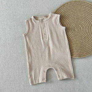 Baby Jumpsuit Grade A Summer Sleeveless Vest