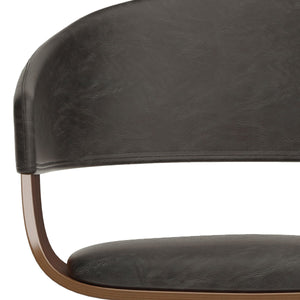 Lowell - Upholstered Bentwood Dining Chair by Couch.com