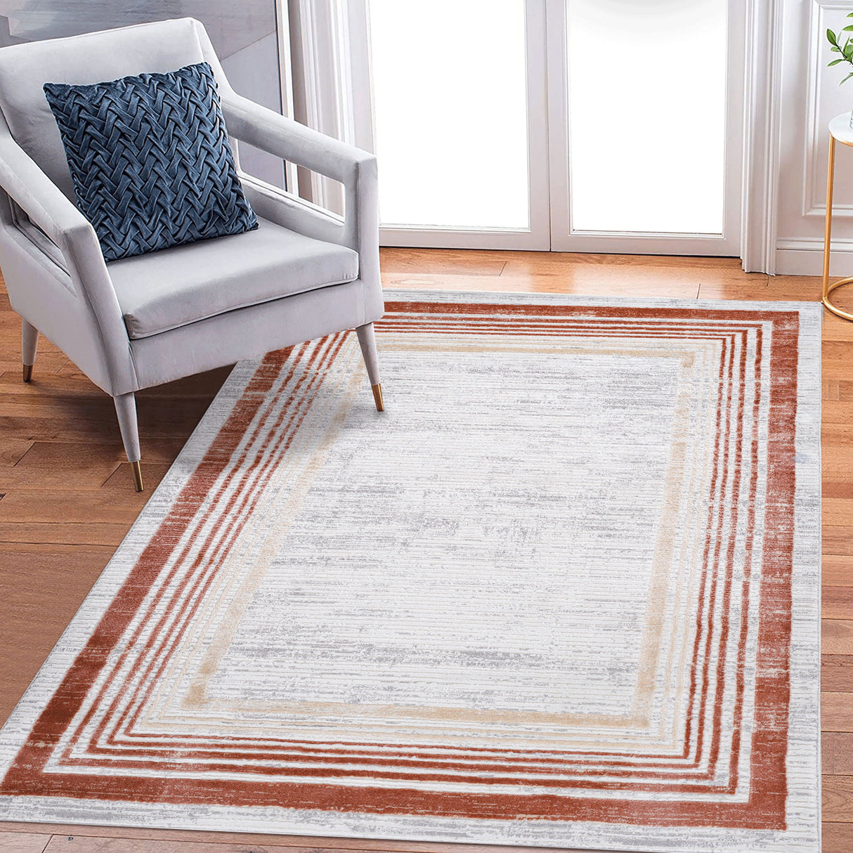 Marfi - Bordered Area Rug by Couch.com