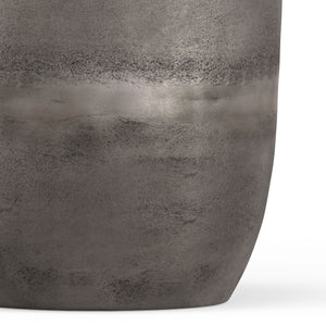 Morris - Metal Accent Table - Antique Silver by Couch.com