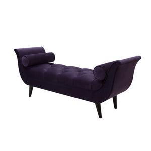 Alma - Tufted Flared Arm Entryway Bench by Couch.com