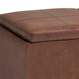 Avalon - Upholstered Storage Ottoman by Couch.com