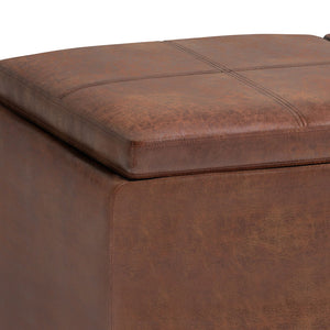 Avalon - Upholstered Storage Ottoman by Couch.com