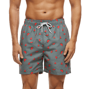 Beach Shorts Summer Quick Dry Men's Board Swimsuits Man Swim Trunks Surf Swimwear Male Athletic Running Gym Pants Men's Swim Trunks Quick Dry Swimming Shorts Beach Shorts with Mesh Lining