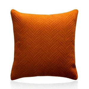 Beautiful Quilted Pillowcase Throw Pillow Covers Home Decor Velvet Square Throw Pillow Covers Decoration Pillow Cushion Sofa Living Room Simple Decorative Cushion Cover 45x45CM