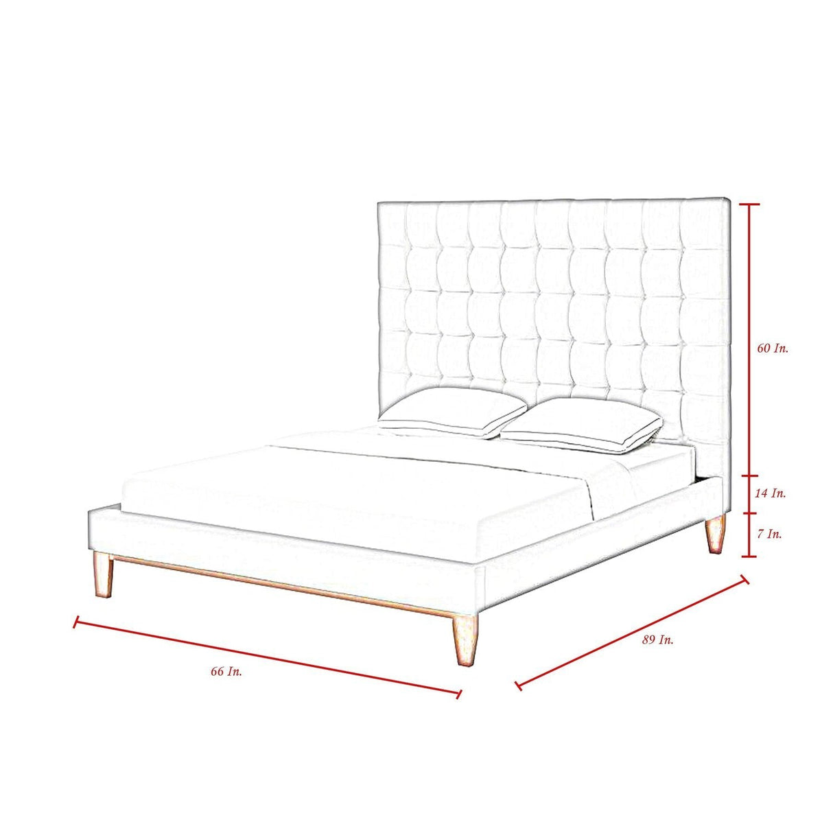 Bond Linen Button Tufted Bedframe