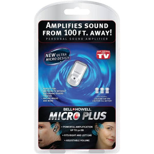 Bell+Howell Microplus Hearing Amplifier