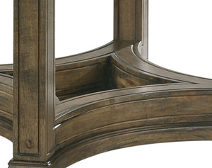 Parfield Weathered Round Dining Table - Oak