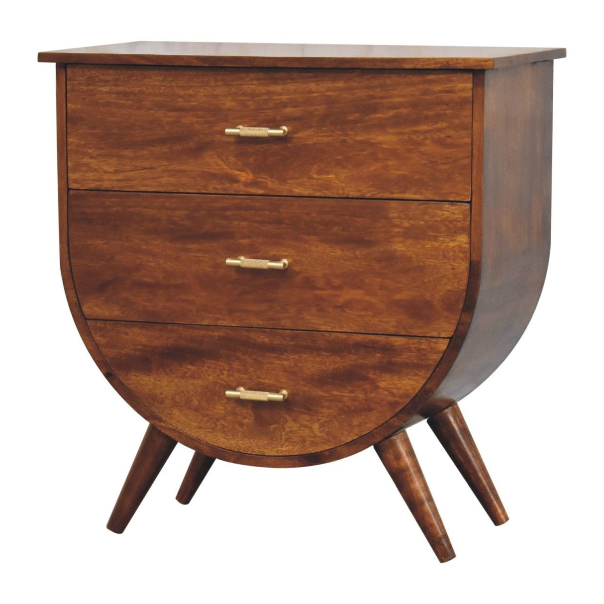 Agra - Bedside Table - Chestnut by Couch.com