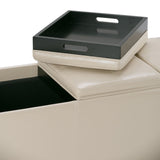 Avalon - Upholstered Storage Ottoman by Couch.com