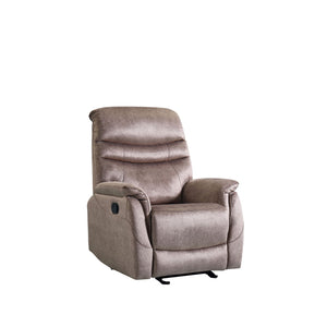 Rocking Recliner Chair For Living Room, Adjustable Modern Recliner Chair, Recliner Sofa With Lumbar Support, Classic And Traditional Recliner Chair With Comfortable Arm And Back Sofa - Dark Gray by Couch.com