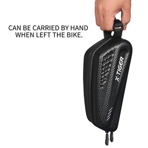 Bicycle Bag Rainproof Road Bike Bag 1.2L Large Capactity Cycling Seat Post Rear Bag For Bicycle Accessories Bike Bag Bicycle Under Seat Pouch Cycling Wedge Pack For Mountain Road Cycling Accessories Storage