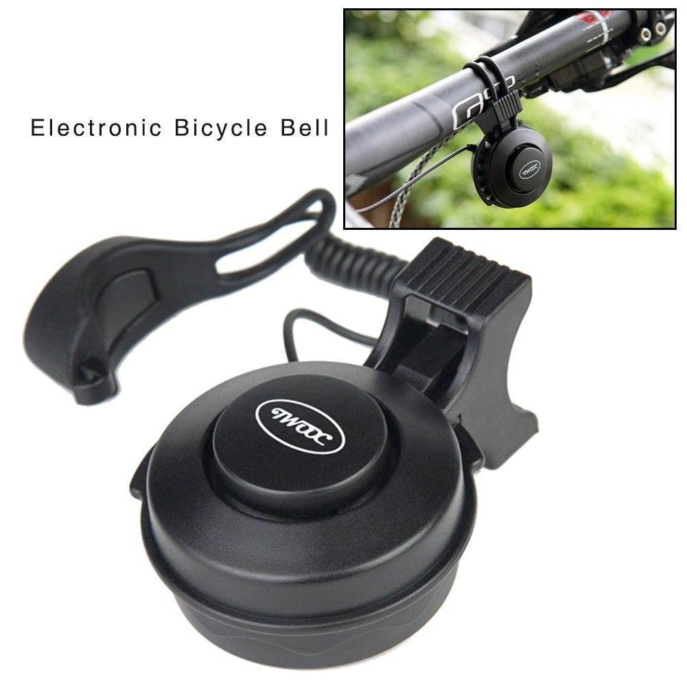 Bicycle Electric Bell USB Charging Bike Electronic Horn Waterproof Outdoor Cycling Accessories Bicycle Bell Riding Equipment Electric Bike Horn Electronic Bicycle Bell Waterproof Cycling