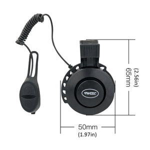 Bicycle Electric Bell USB Charging Bike Electronic Horn Waterproof Outdoor Cycling Accessories Bicycle Bell Riding Equipment Electric Bike Horn Electronic Bicycle Bell Waterproof Cycling