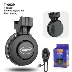 Bicycle Electronic Bell Scooter Siren Trumpet Alarm USB Charge Cycling Audio Warning Alert Safety Riding Mini Bicycle Horn Loud USB Rechargeable Handlebar Cycling Alarm Alert Ring For Mountain Bike