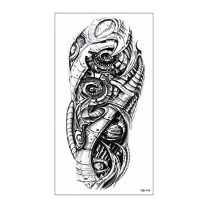 Big Tiger Lion Waterproof Temporary Sticker Tattoo Arm Legs Fake Tattoo Stickers For Adults Realistic Luxury Design For Mens Womens