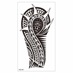 Big Tiger Lion Waterproof Temporary Sticker Tattoo Arm Legs Fake Tattoo Stickers For Adults Realistic Luxury Design For Mens Womens