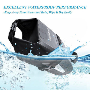 Bike Bag Waterproof Large Capacity Bicycle Bag Cycling Foldable Road Trunk Bike Packing Large Bike Bags Waterproof Bike Bag Under Seat Roll Up Cycling Rear Tail Pack Black 13L