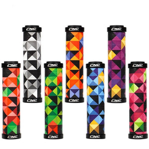 Bike Handlebar Grips Lock On Bicycle Grips MTB Gel Silicone Mountain Bike Cycling Handle Bar Grips Non-slip Lock-on Bicycle Hand Bike Grips For Mountain Bike Scooter