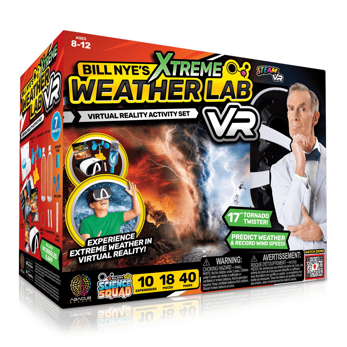 Bill Nye's Virtual Reality Weather Kit XTREME WEATHER LAB VR