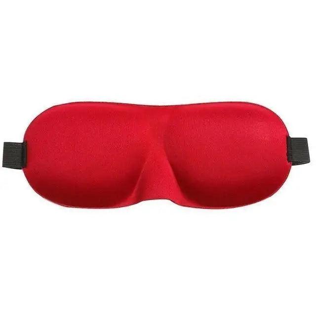 Black 3D Sleep Natural Sleeping Mask Eye Adjustable Strap Eye Mask Cover Portable Travel Blindfold Comfortable Mask For Sleeping