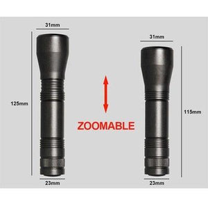 Black Light Flashlight UV Flashlight Super Bright LED Tactical Flashlights 1200 Lumen Rechargeable LED Zoomable UV Torch Waterproof Flashlight Lamp For Pet Urine Stains Detection/Camping