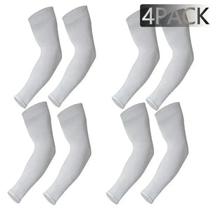 Black Men Unisex Cooling Arm Sleeves Cover Cycling Running Sun Protection Outdoor Activities Hide Tattoos Sleeve Cooling Sports Sleeve For Basketball Golf Football